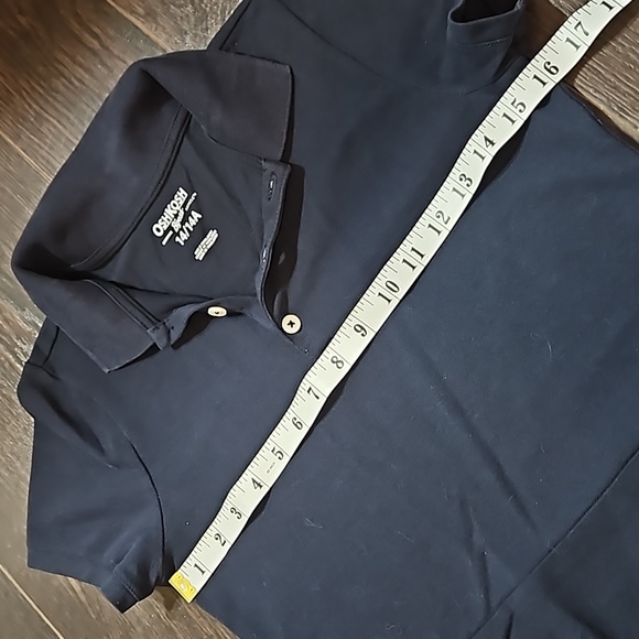 Old Navy Girl's School Uniform Navy Polo Dress, size 14 - Picture 8 of 9